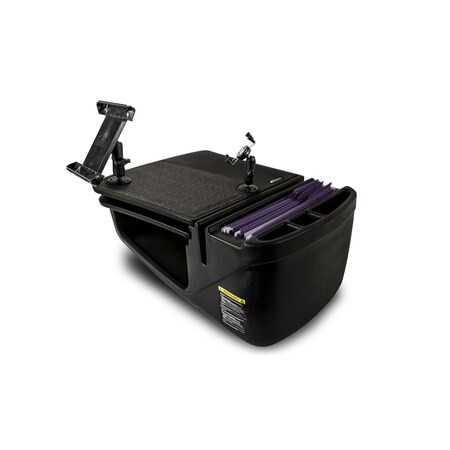 Autoexec GripMaster Black with Power Inverter, Phone Mount and Tablet Mount AESGrip-04-TAB-BLK-425